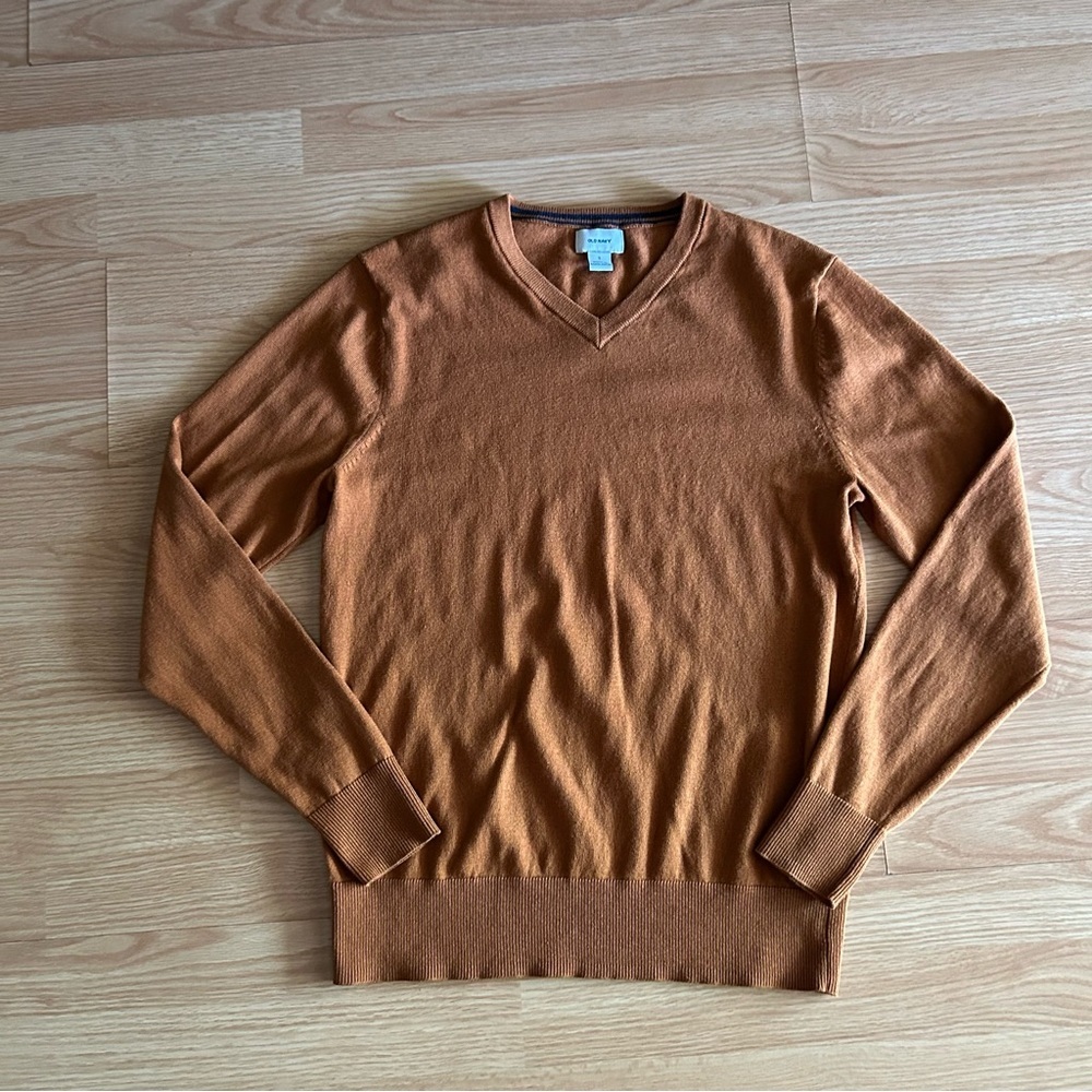 NEW Old Navy V-Neck Long Sleeve Men’s Small